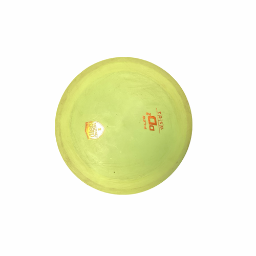Vist Large View of Product Image Which is Used Discmania P-LINE DD2 Disc Golf Driver Yellow