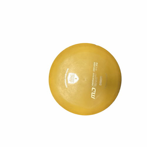 Vist Large View of Product Image Which is Used Discmania D-LINE MD Disc Golf Mid Range Yellow