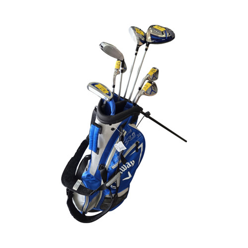 Vist Large View of Product Image Which is Used Callaway XJ JUNIOR 7 PIECE SET Jr Package Set LH Royal Blue 7 Piece