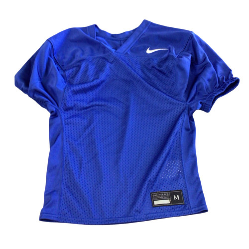 Vist Large View of Product Image Which is Used Nike PRACTICE JERSEY FB Top Adult Royal Blue MD
