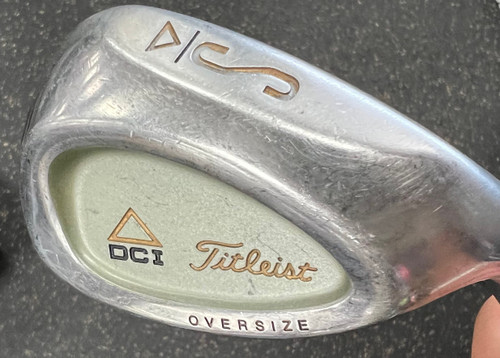 Vist Large View of Product Image Which is Used Titleist DCI OVERSIZED Golf Wedge Mens RH Sand Wedge