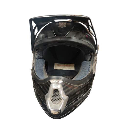 Vist Large View of Product Image Which is Used Fly Racing Adult Motocross Helmet Black XS