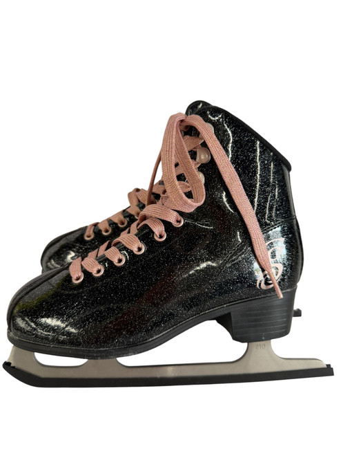 Vist Large View of Product Image Which is Used Lake Placid LAKE PLACID Girls Figure Skate Black Junior 03