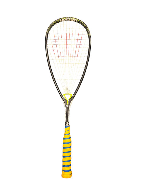 Vist Large View of Product Image Which is Used Wilson BLX Adult Racquetball Racquet Black 4 5/8"