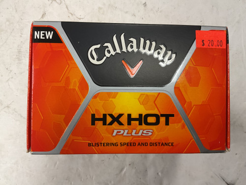 Vist Large View of Product Image Which is Used Callaway HX HOT PLUS 12 Pack - Golf Balls