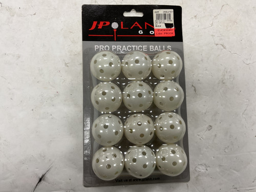 Vist Large View of Product Image Which is Used JP LANN PRACTICE BALLS 12 Pack - Golf Balls