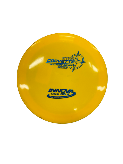 Vist Large View of Product Image Which is Used Innova STAR CORVETTE Disc Golf Driver Gold