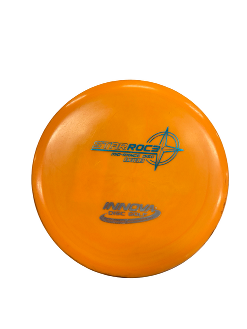 Vist Large View of Product Image Which is Used Innova ROC3 Disc Golf Driver Orange