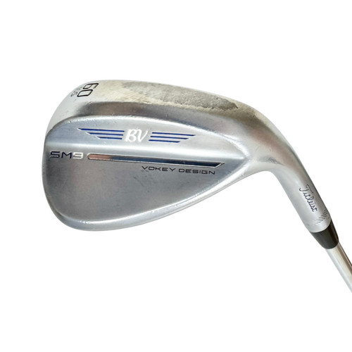 Vist Large View of Product Image Which is Used Titleist VOKEY SM9 Men's RH 60 Degree Wedge Stiff Flex Steel Shaft