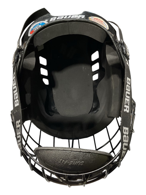 Vist Large View of Product Image Which is Used Bauer BAUER Helmet Cage Combo Black MD