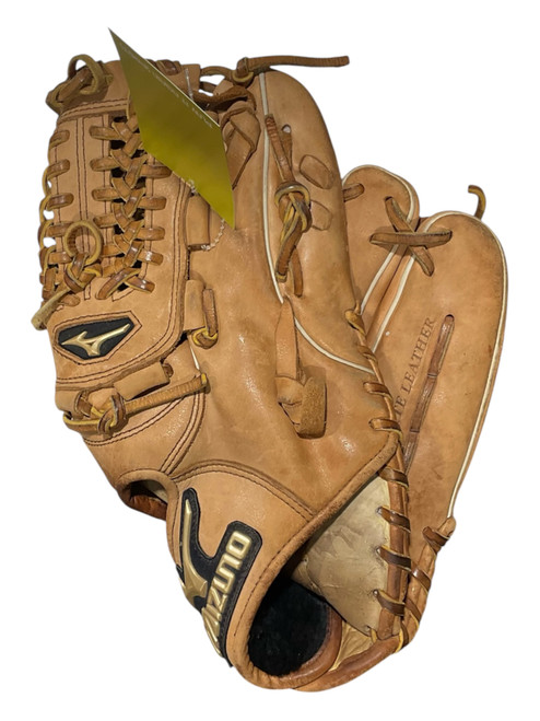 Vist Large View of Product Image Which is Used Mizuno GLOBAL ELITE BB/SB Glove RH Throw Brown 11 3/4"
