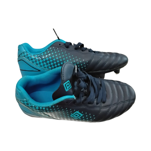 Vist Large View of Product Image Which is Used Dream Pairs Soccer Cleats Royal Blue Junior 03