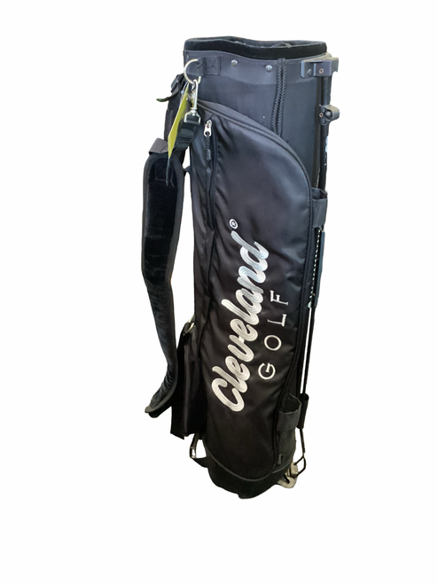 Vist Large View of Product Image Which is Used Cleveland 4 WAY STAND BAG Mens Stand Bag Black