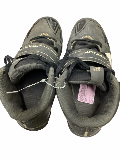 Vist Large View of Product Image Which is Used Nike TROUT BB/SB Cleats Black Junior 05