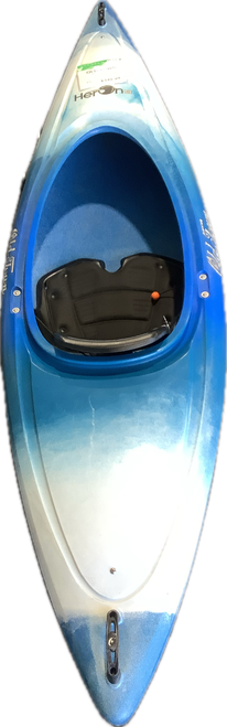 Vist Large View of Product Image Which is Used OLD TOWN HERON 9 Kayak Royal Blue 9Ft 6In