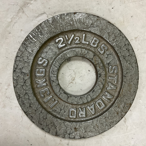 Vist Large View of Product Image Which is Used Olympic Plate Silver 2.5 lb