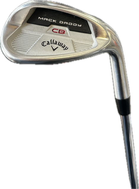 Vist Large View of Product Image Which is Used Callaway MACK DADDY CB Golf Wedge Mens RH Gap/Approach Wedge