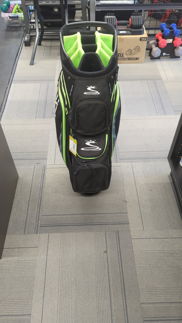 Vist Large View of Product Image Which is Used Cobra PASS THROUGH Mens Cart Bag Black