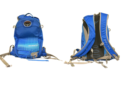 Vist Large View of Product Image Which is Used Osprey REVERB 10 Backpack Royal Blue