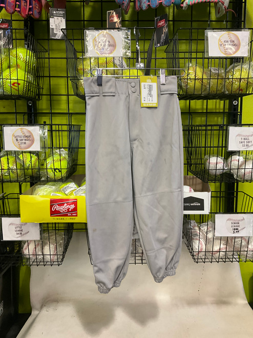 Vist Large View of Product Image Which is Used Rawlings BB PANTS M BB/SB Pant Boys Grey MD
