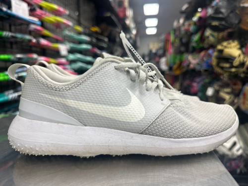 Vist Large View of Product Image Which is Used Nike ROSHE Mens Golf Shoes Grey Senior 8