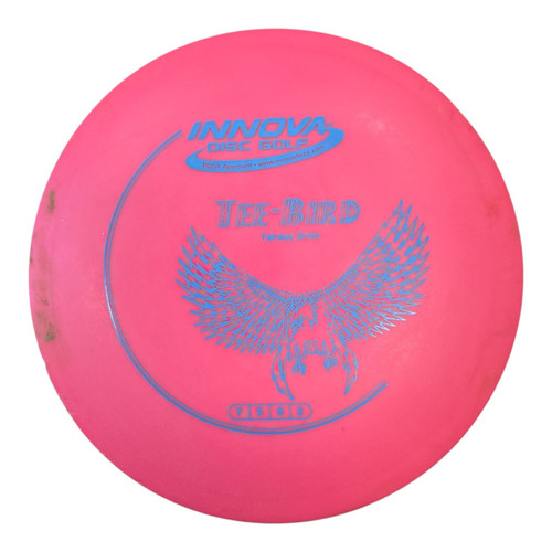 Vist Large View of Product Image Which is Used Innova DX TEEBIRD Disc Golf Driver Pink 169g