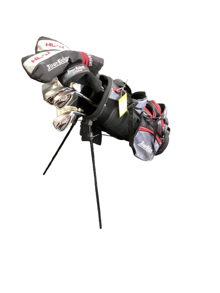 Vist Large View of Product Image Which is Used Tour Edge HL-J Jr Club Set RH 7 Piece