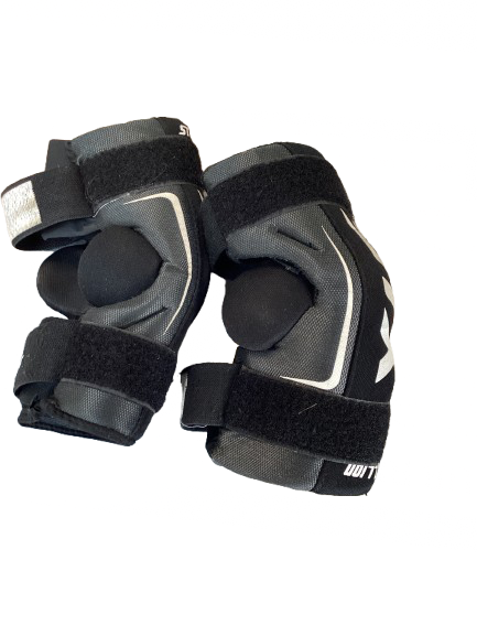 Vist Large View of Product Image Which is Used STX STALLION Lacrosse Arm Pads/Guards Black SM