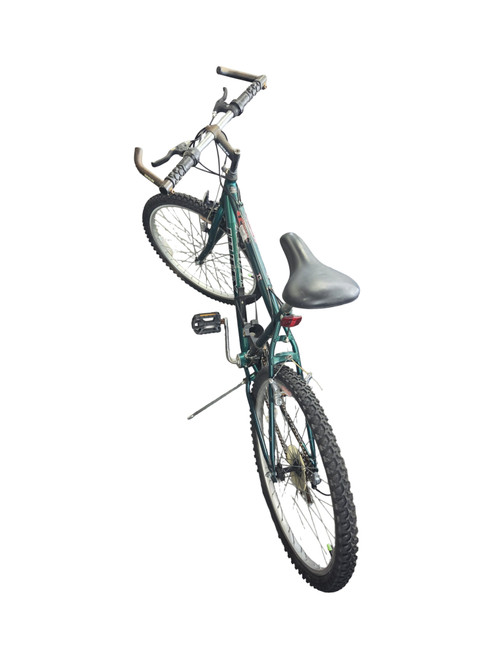 Vist Large View of Product Image Which is Used Huffy THUNDER RIDGE MTN BIKE Mountain Bike Mens Green 53-57cm - 21-22" - XL Frame