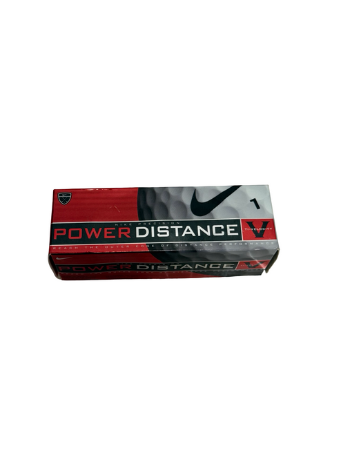 Vist Large View of Product Image Which is New Nike TI-VELOCITY Power Distance 3 Ball - Golf Ball Sleeve