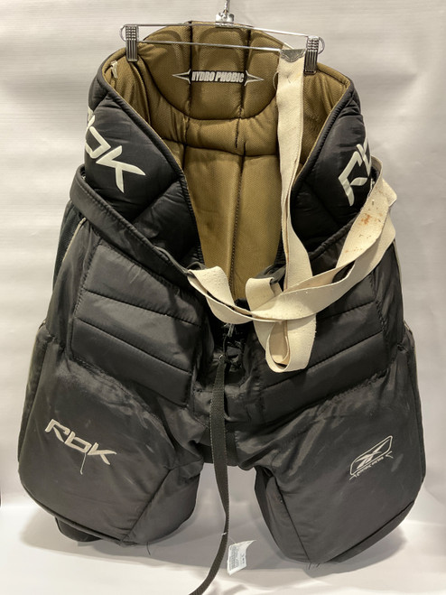Vist Large View of Product Image Which is Used Reebok PREMIER SERIES Senior Goalie Pant Black XL