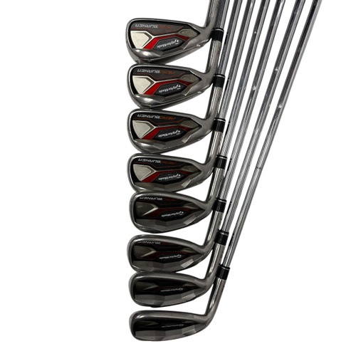 Vist Large View of Product Image Which is Used Taylormade AEROBURNER Mens Iron Set LH 4I-GW/AW
