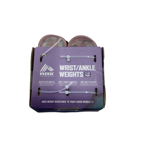 Vist Large View of Product Image Which is Used Ankle Weights Grey 2 lb