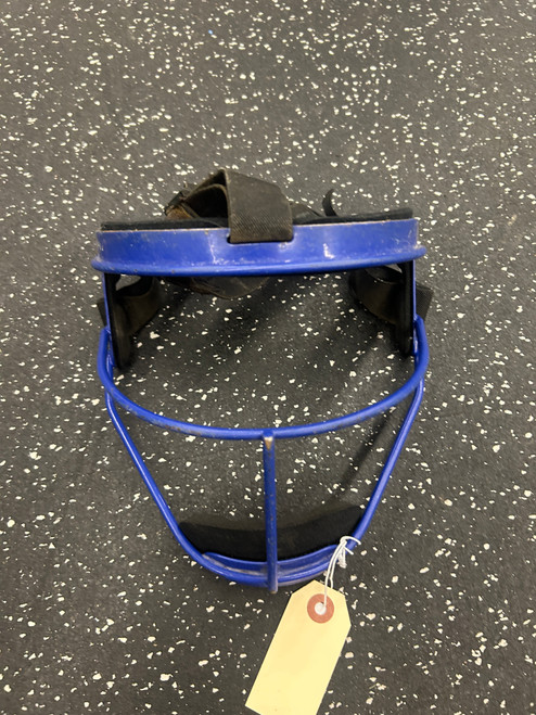 Vist Large View of Product Image Which is Used RIP-IT DEFENDER FACE SHIELD ADT Batting Helmet Mask Navy Blue One Size