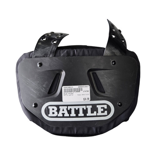 Vist Large View of Product Image Which is Used Battle Sports BACK PLATE Football Accessory