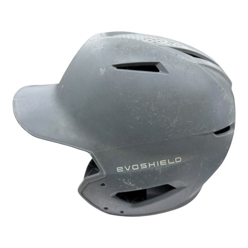 Vist Large View of Product Image Which is Used Evoshield BATTING HELMET Batting Helmet No Mask Grey SM
