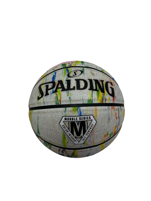 Vist Large View of Product Image Which is Used Spalding MARBLE SERIES Size 7 All Surface Basketball