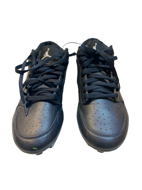 Vist Large View of Product Image Which is Used Nike JORDAN Adult FB Cleats Black Senior 9.5