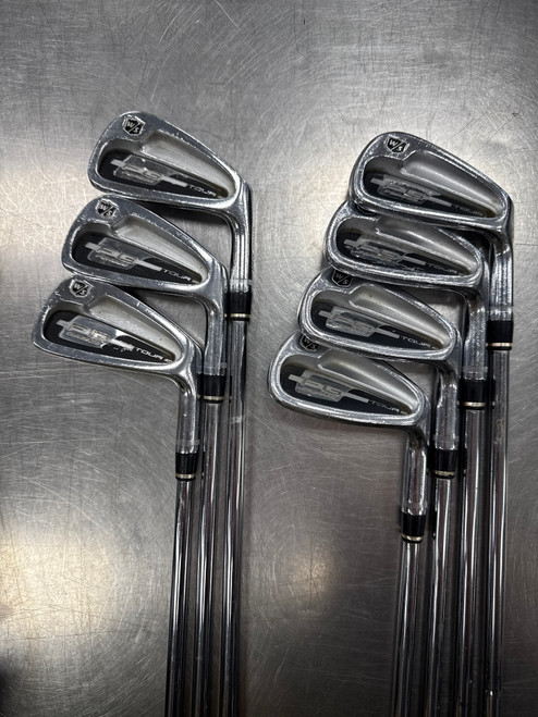 Vist Large View of Product Image Which is Used Wilson FG FORGED TOUR Mens Iron Set RH 4I-PW
