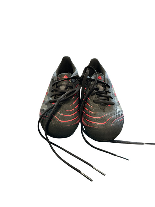 Vist Large View of Product Image Which is Used Adidas Soccer Cleats Black Youth 13.0