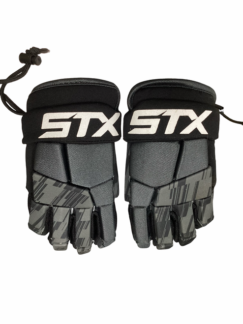 Vist Large View of Product Image Which is Used STX STALLION 75 Lacrosse Gloves Mens Black MD