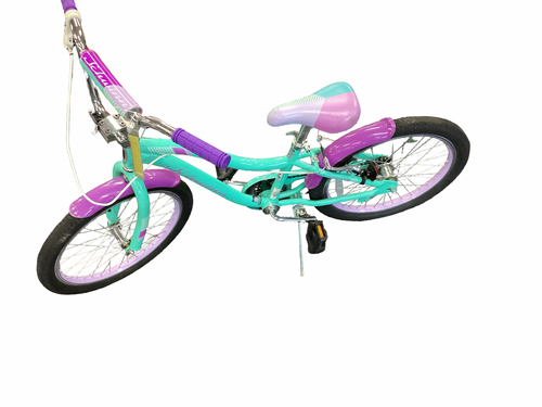 Vist Large View of Product Image Which is Used Schwinn SUNNYSIDE Cruiser Bike Girls Royal Blue 20"