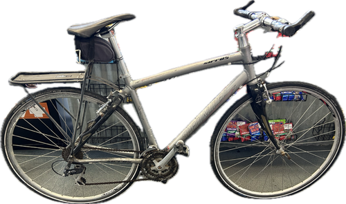 Vist Large View of Product Image Which is Used Specialized SIRRUS SPORT Hybrid/City Bike Mens Grey 54-55cm - MD Frame