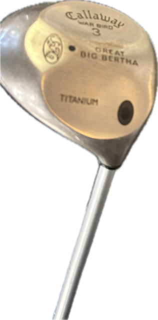 Vist Large View of Product Image Which is Used Callaway GBB WAR BIRD Mens Fairway Wood RH 3 Wood