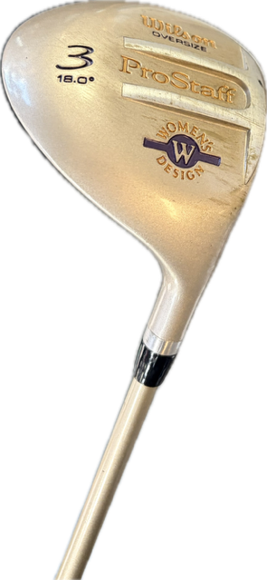 Vist Large View of Product Image Which is Used Wilson PRO STAFF Womens Golf Club Fairway Wood RH 3 Wood
