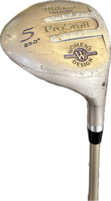 Vist Large View of Product Image Which is Used Wilson PRO STAFF Womens Golf Club Fairway Wood RH 5 Wood
