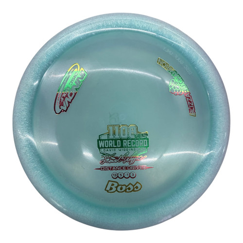 Vist Large View of Product Image Which is Used Innova BOSS Disc Golf Driver Carolina Blue 154g