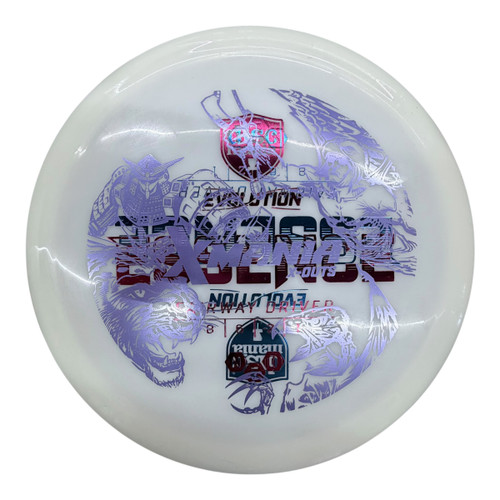 Vist Large View of Product Image Which is Used Discmania ESSENCE MISPRINT Disc Golf Driver White 176g