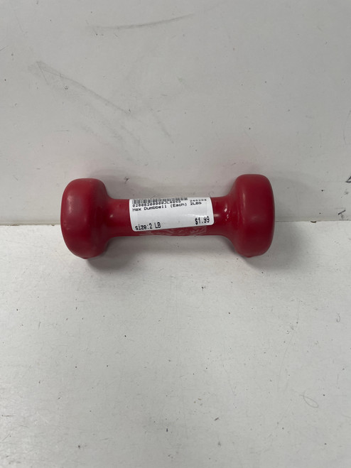 Vist Large View of Product Image Which is Used Hex Dumbbell (Each) 2 lb