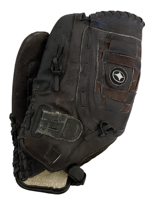 Vist Large View of Product Image Which is Used Spalding 19710 Baseball/Softball Glove Left Hand Throw Black 12 1/2"